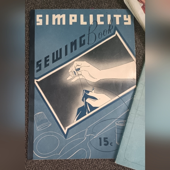 Simplicity Sewing Book For Beginners Illustrated 1937 Art Of Sewing Book 1930 - Picture 2 of 6